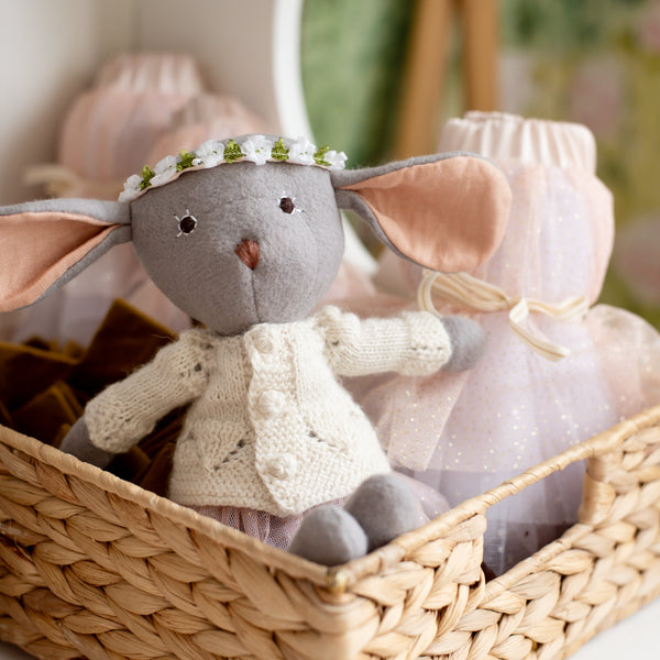 Posy Pink Flower Crown for Dolls – Hazel Village