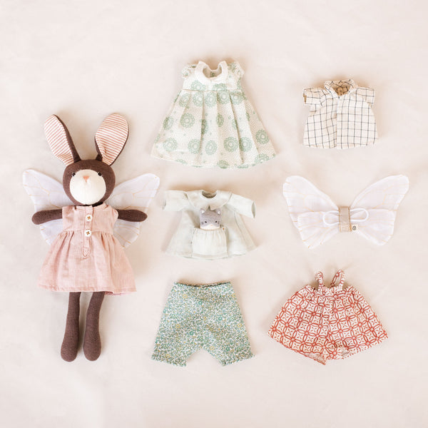 Marsh Milkweed Dress for Dolls Hazel Village