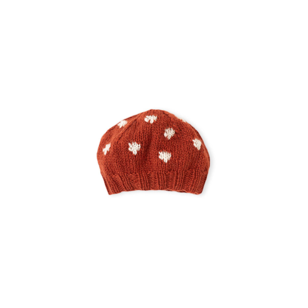 Spotted Mushroom Beret for Dolls | Hazel Village display picture 2